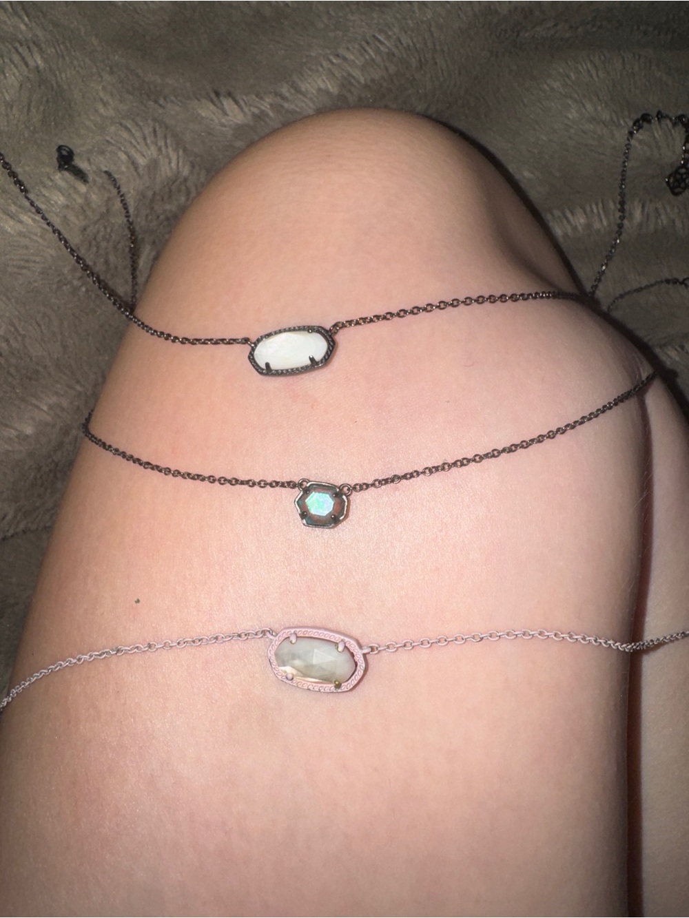 Assorted Kendra Scott Elisa and Custom Necklaces